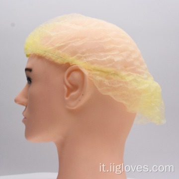 Cappellino a strisce non tessuta Coperchio rotondo dei tappi per la folla